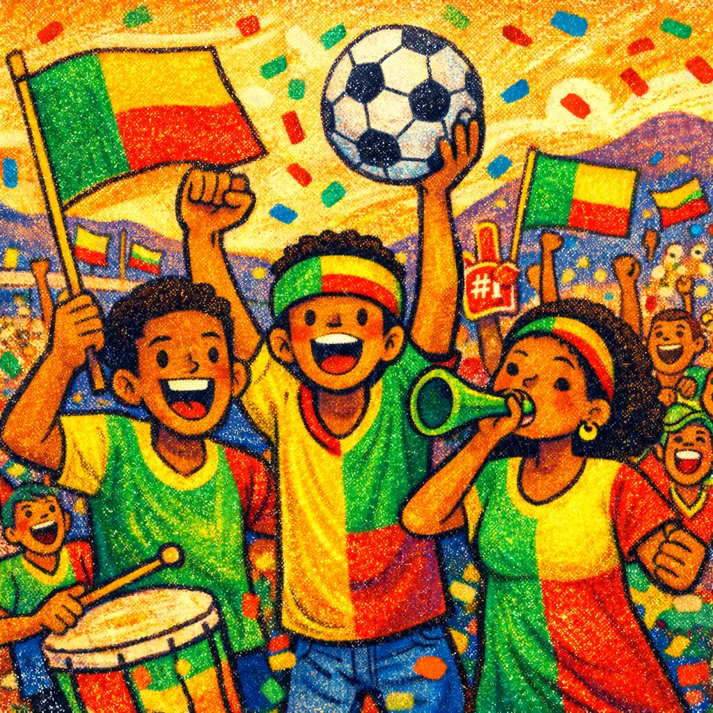 Supporters de football africains et paris sportifs au Bénin