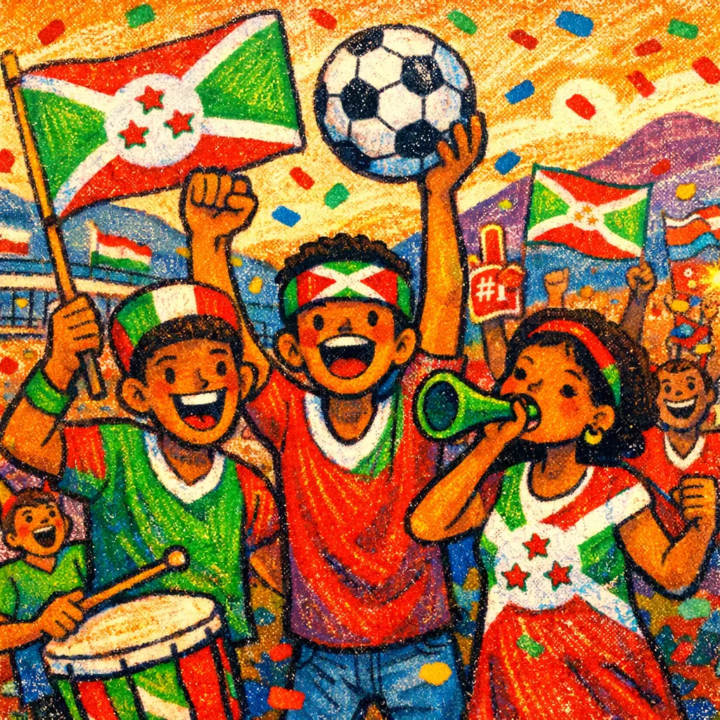 Supporters de football africains et paris sportifs au Burundi